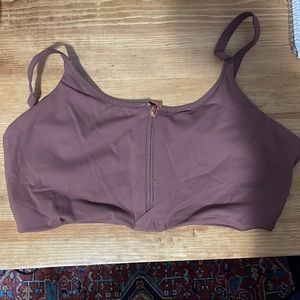 Athleta Zip Up Bra